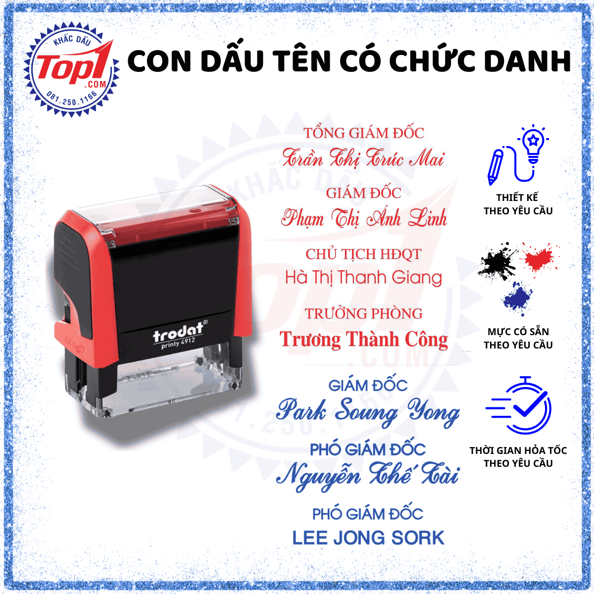 DẤU CHỨC DANH GIÁ RẺ KHẮC NHANH TẠI TPHCM 1 DẤU CHỨC DANH GIÁ RẺ KHẮC NHANH TẠI TPHCM