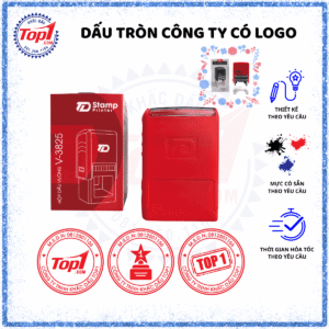 KHẮC DẤU TRÒN LOGO CÔNG TY