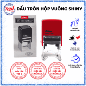 KHẮC DẤU TRÒN CÔNG TY TPHCM - LÀM NHANH LẤY TRONG NGÀY