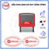 LÀM MỘC OVAL BAN CHỈ HUY CÔNG TRÌNH - KHẮC DẤU QUẢN LÝ CHUNG CƯ 2 dau oval ban chi huy cong trinh