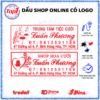 LÀM MỘC SHOP ONLINE CÓ LOGO - KHẮC CON DẤU CỬA HÀNG CÓ LOGO 2 dau shop online logo