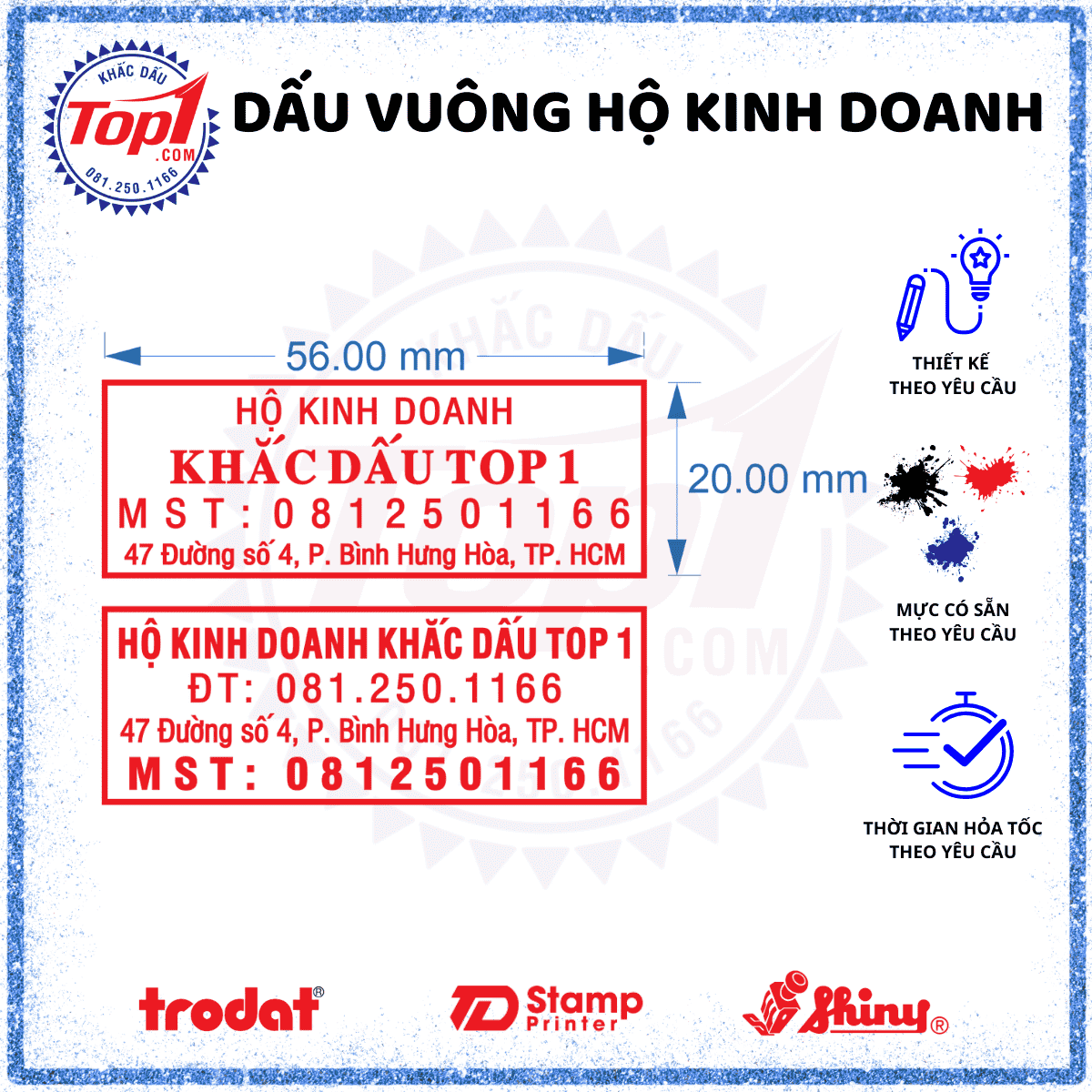 DẤU HỘ KINH DOANH GIÁ RẺ, KHẮC NHANH TẠI TPHCM 1 DẤU HỘ KINH DOANH GIÁ RẺ, KHẮC NHANH TẠI TPHCM